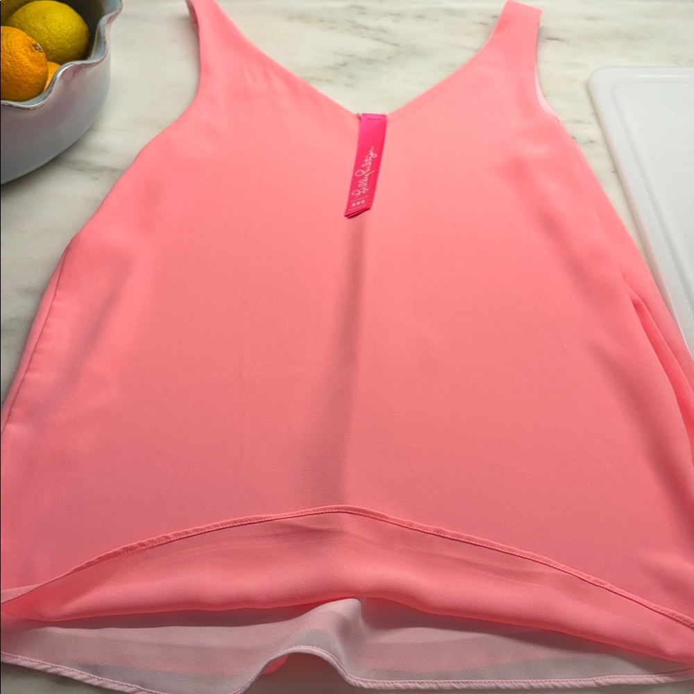 Lilly Pulitzer Florin Top XXS - Picture 2 of 2